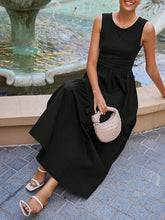 Backless Lace-Up Dress